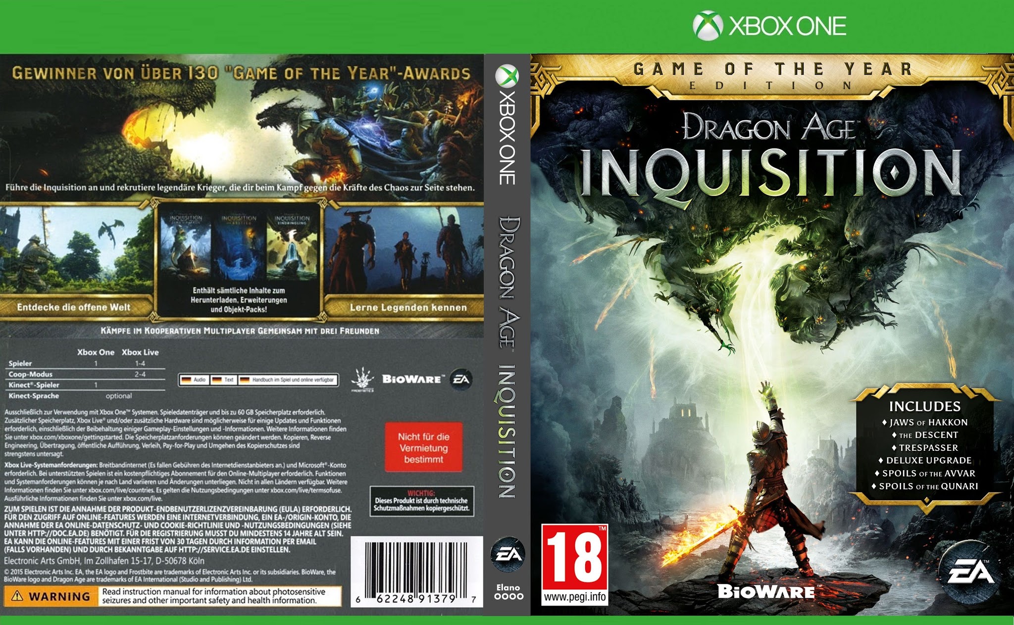 dragon age inquisition – game of the year edition epic