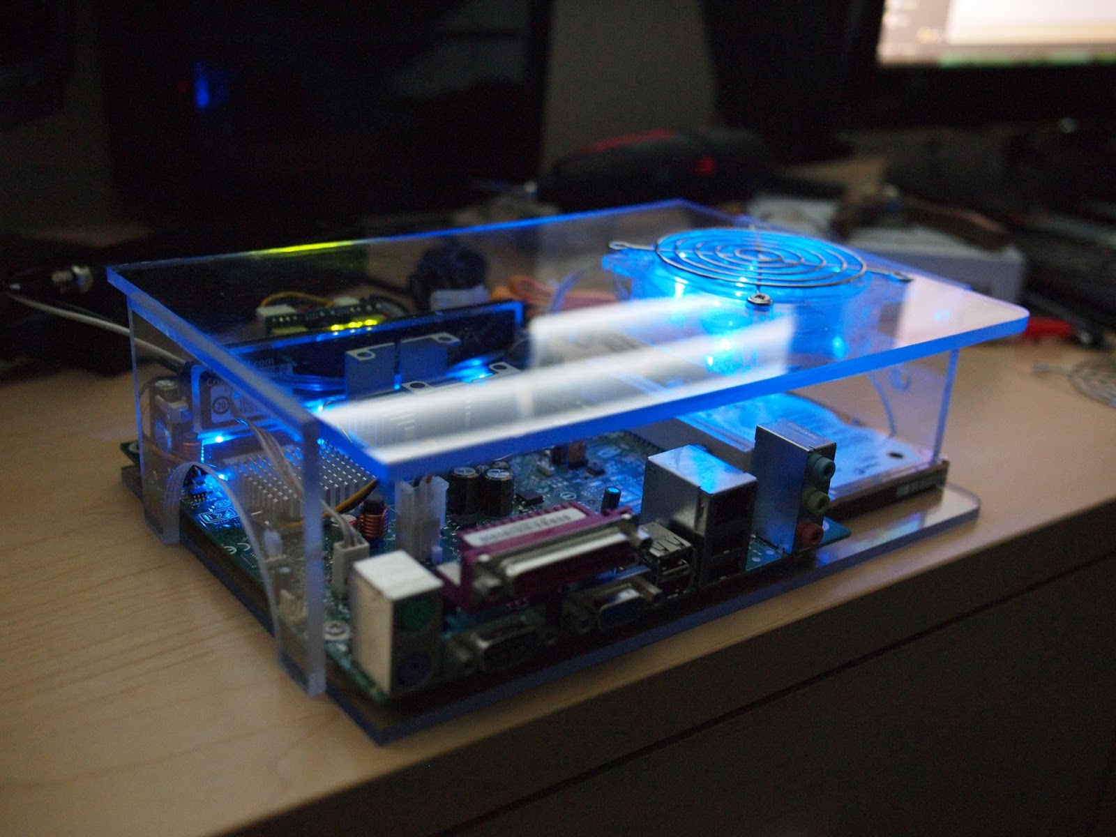 Transparent Computer Case