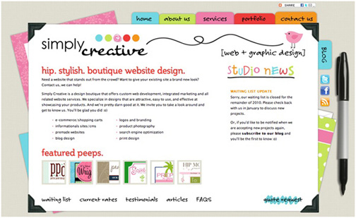 beautiful web design