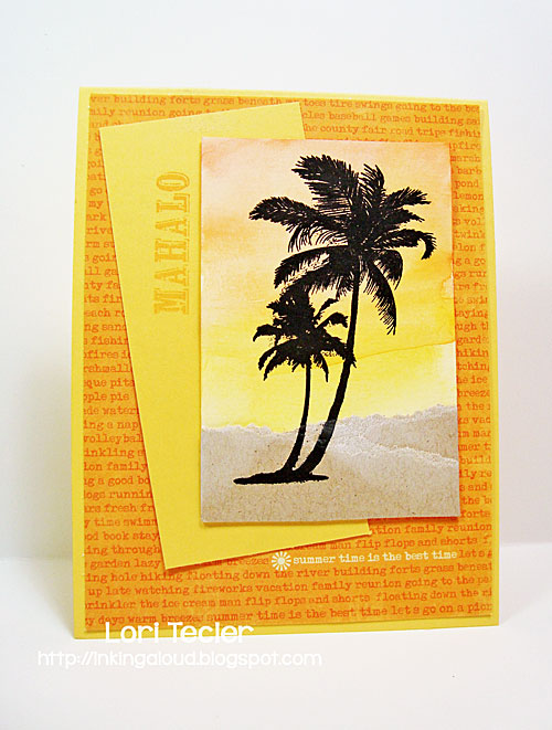 Mahalo card-designed by Lori Tecler/Inking Aloud-stamps from Waltzingmouse Stamps Mahalo card-designed by Lori Tecler/Inking Aloud-stamps from Waltzingmouse Stamps