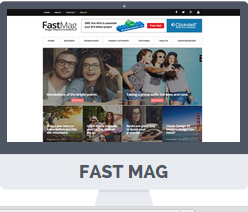 fast magz blogger template