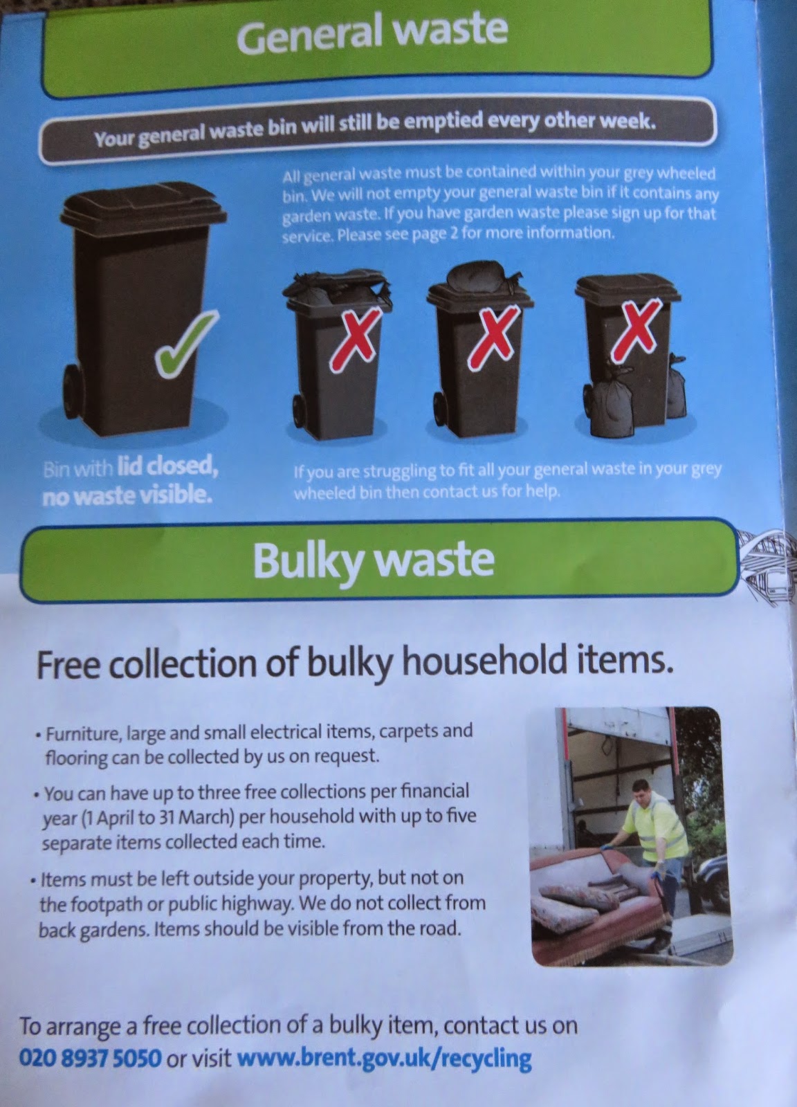 WEMBLEY MATTERS Brent Council Communicating Rubbish