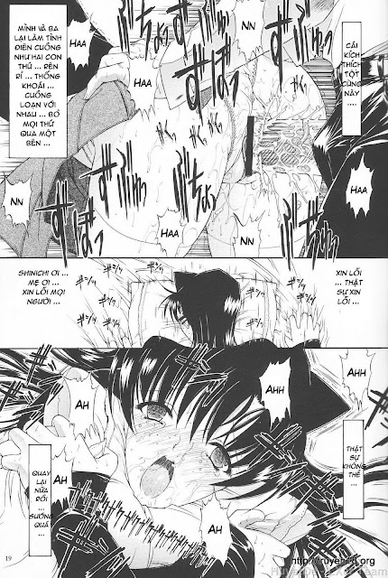 20 CONAN CÂU CHUYỆN VỀ RAN MORI chap 3