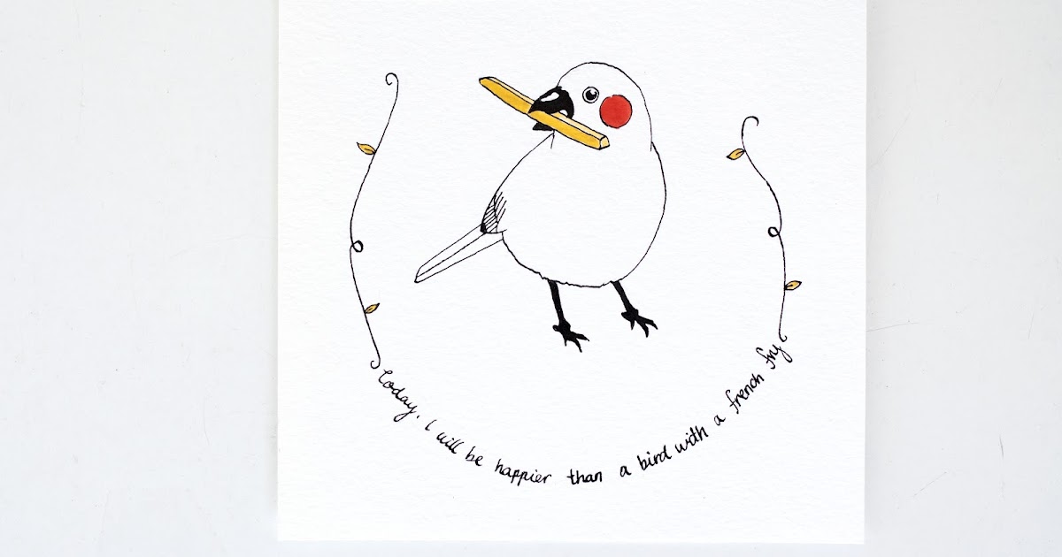 Mon2Su Lifestyle: Bird With a French Fry