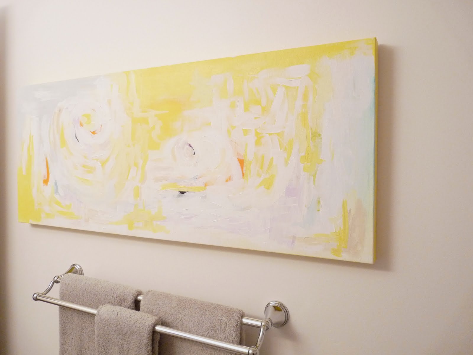 New DIY Art For Bathroom Dans le Lakehouse