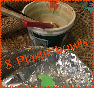 8. Plastic bowls 8. Plastic bowls