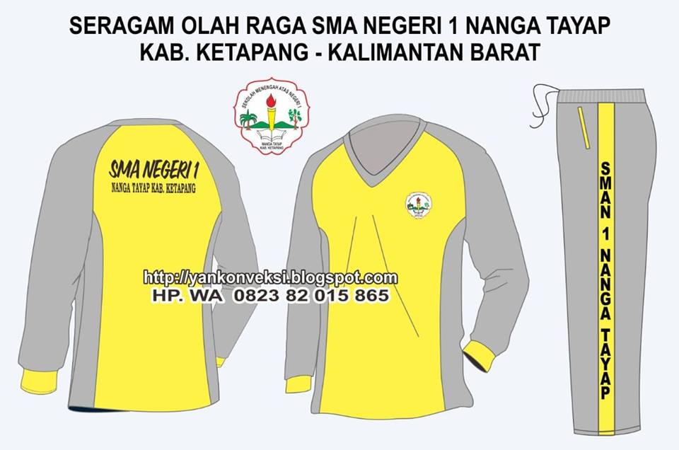 BAJU OLAHRAGA SMA