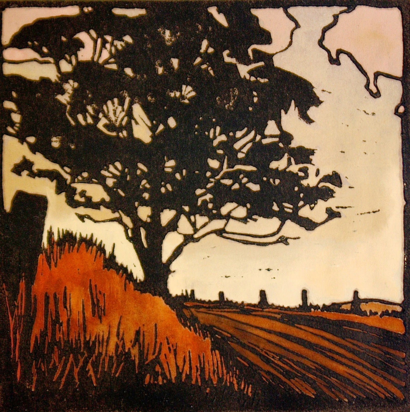 grace gladdish New Lino Prints