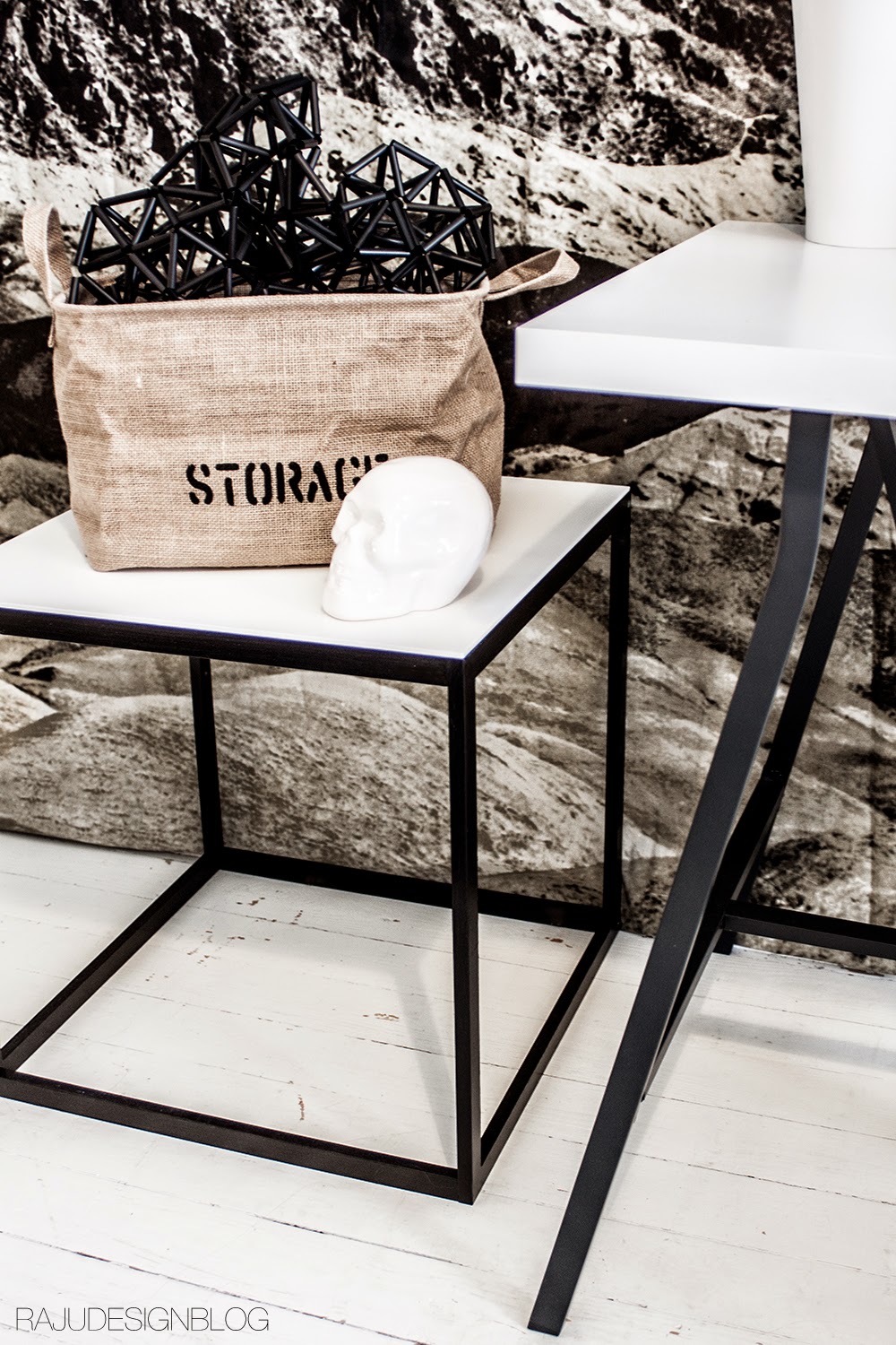 RAJU Design blog Ikea hacks side table makeover