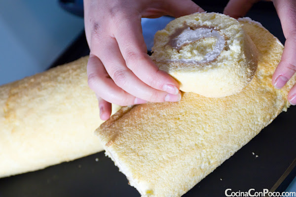 Recetas Navidad - Tronco de Navidad sin Gluten - Receta paso a paso Recetas Navidad - Tronco de Navidad sin Gluten - Receta paso a paso