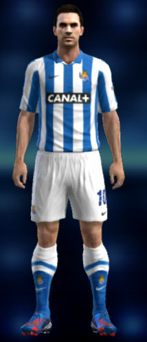 PES 2013 Real Sociedad 12 13 Kit Set by iGo PES 2013 Real Sociedad 12 13 Kit Set by iGo