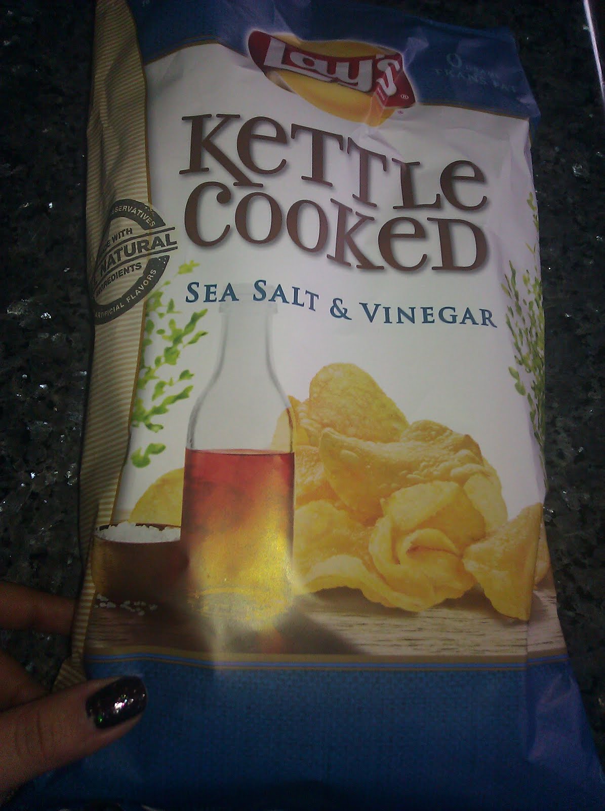 The Chip Report Lay's USA Kettle Cooked Sea Salt & Vinegar