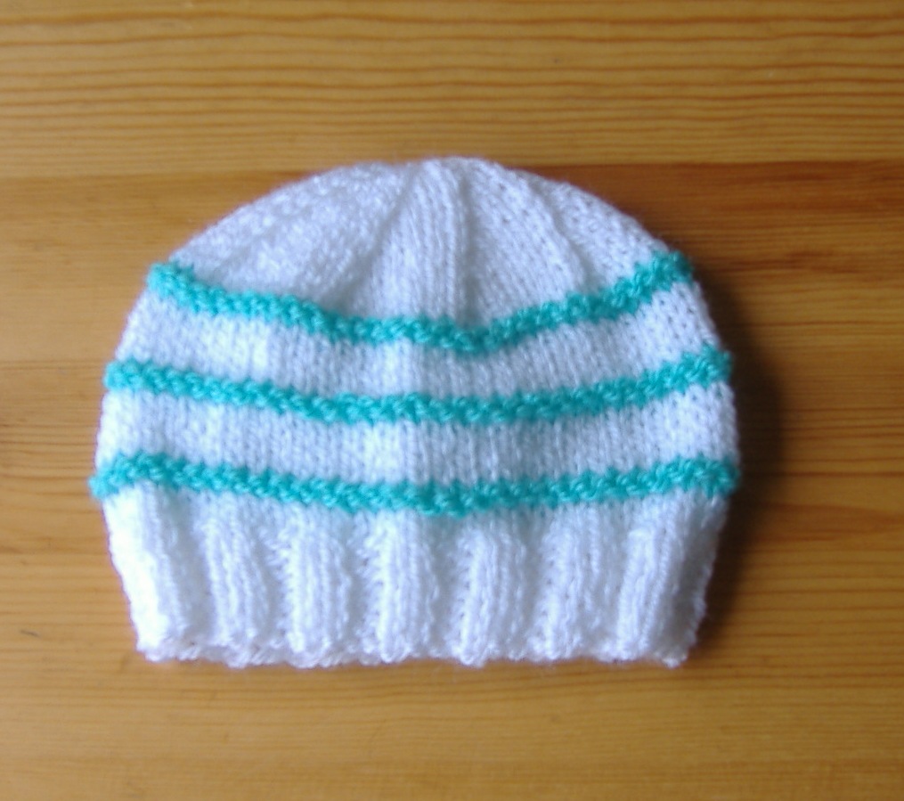 mariannas lazy daisy days: Knitted Baby Boy Hats