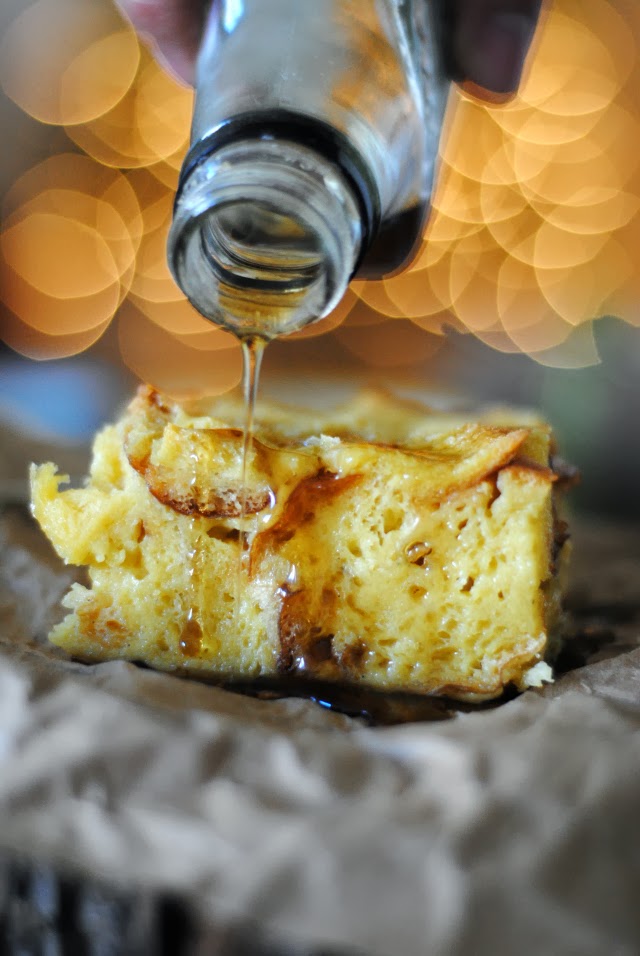 Eggnog Challah French Toast Bread Pudding. BlogHer