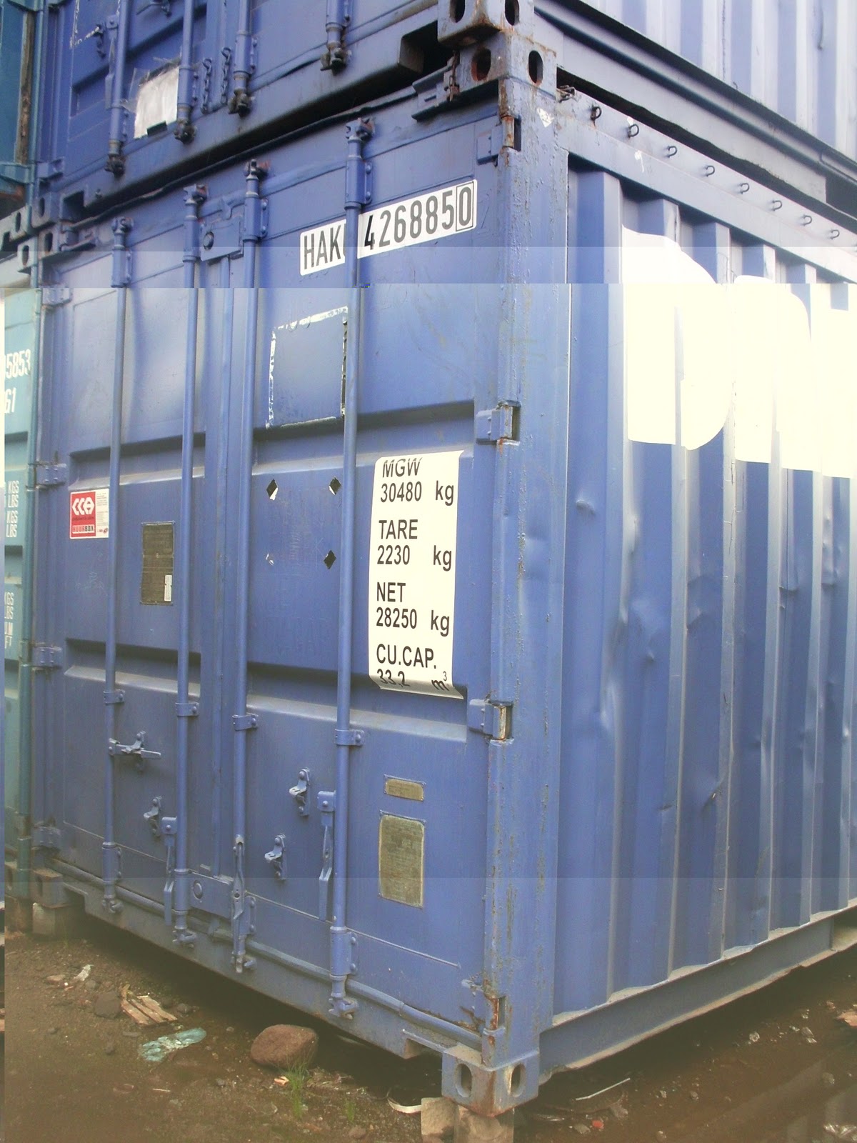 Ukuran Bak Container Soalan C