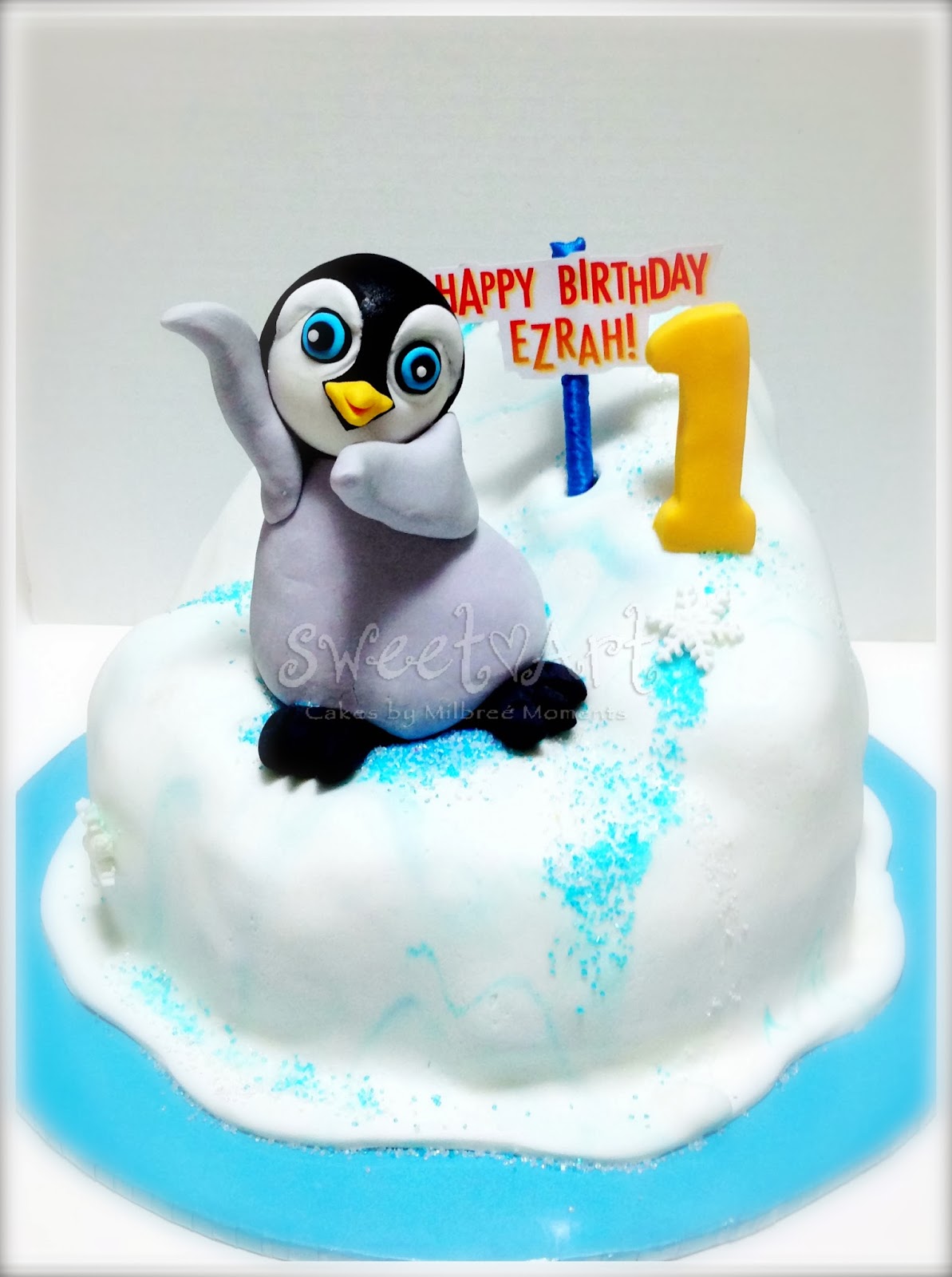 Sweet Art Cakes by Milbreé Moments Ezrah's &quot;Happy Feet