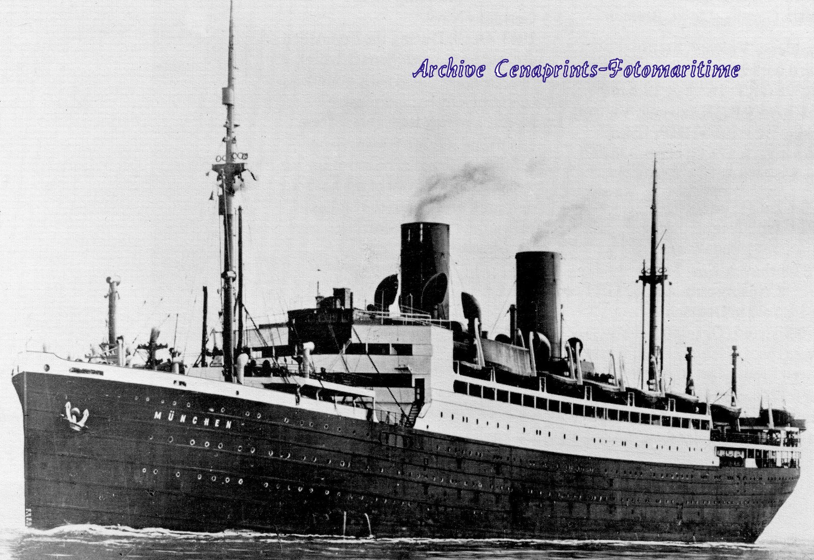 cenaships and so s.s. MUNCHEN