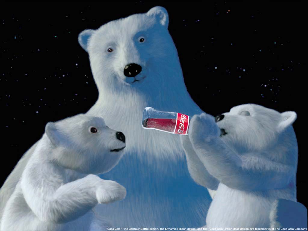 Free Download Coca Cola Christmas Bear Wallpaper Wallpapers Area