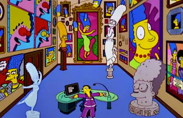 The Simpsons Dali