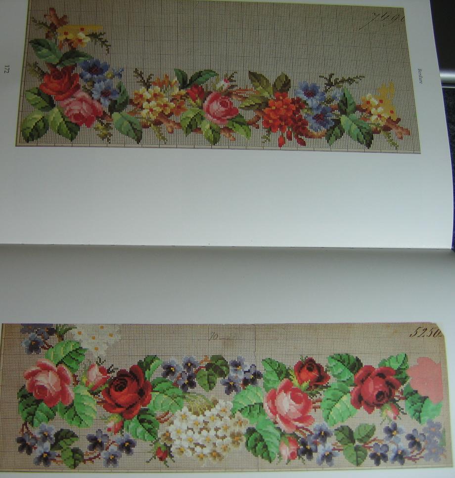 La soffitta del tempo perduto Libro piccolo punto Needlepoint book