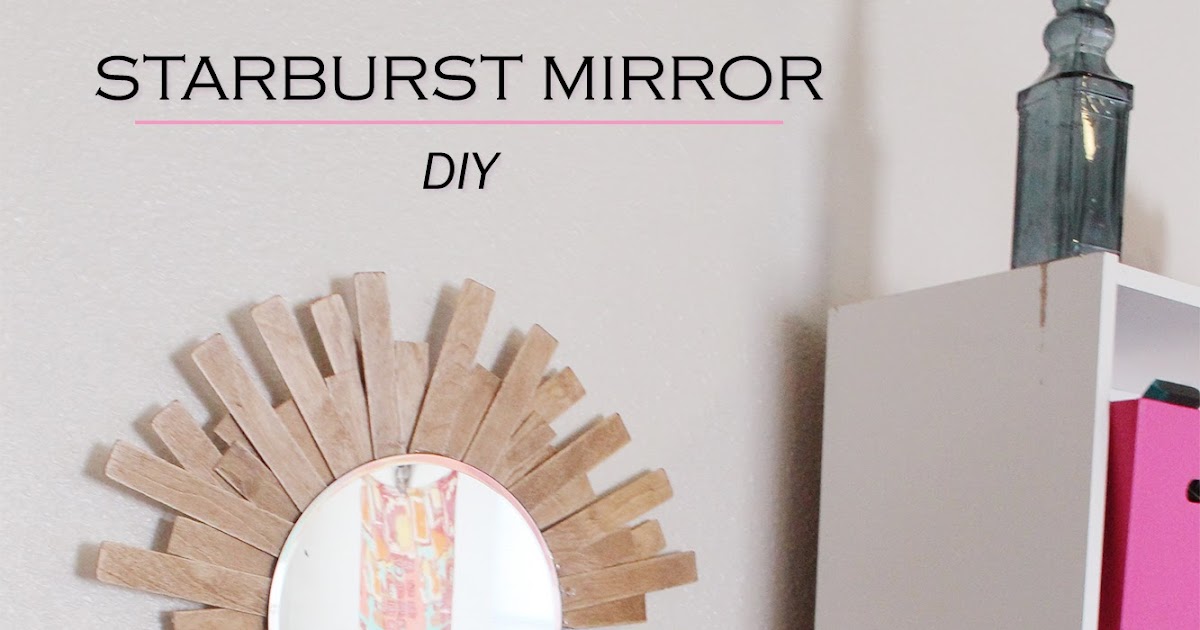 A Hammer & Heels Make It {Starburst Mirror}