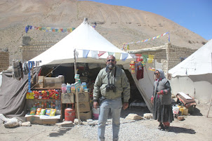 A Tent Dhabba on the Mountain route from Leh to Keylong.