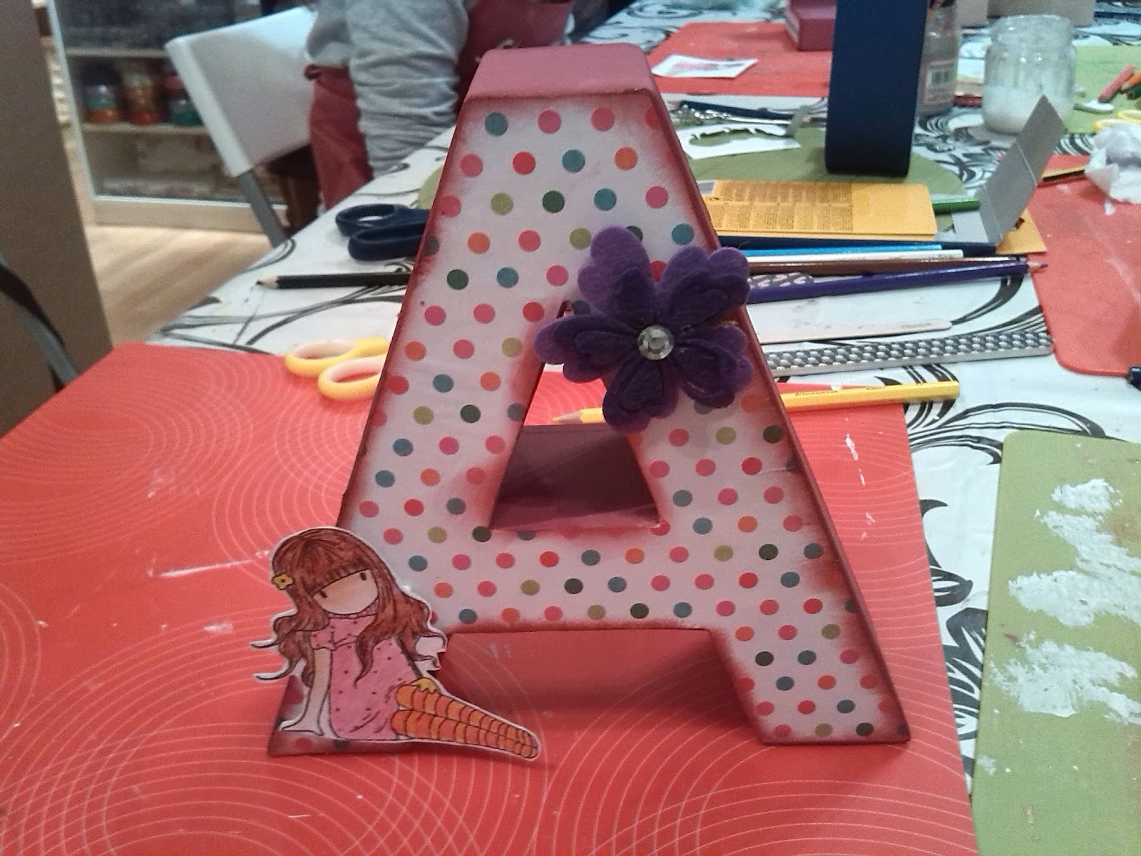 Como Se Escribe 550 En Letras Parafernalias. Moda y abalorios: Taller letras decoradas (Scrapbooking)