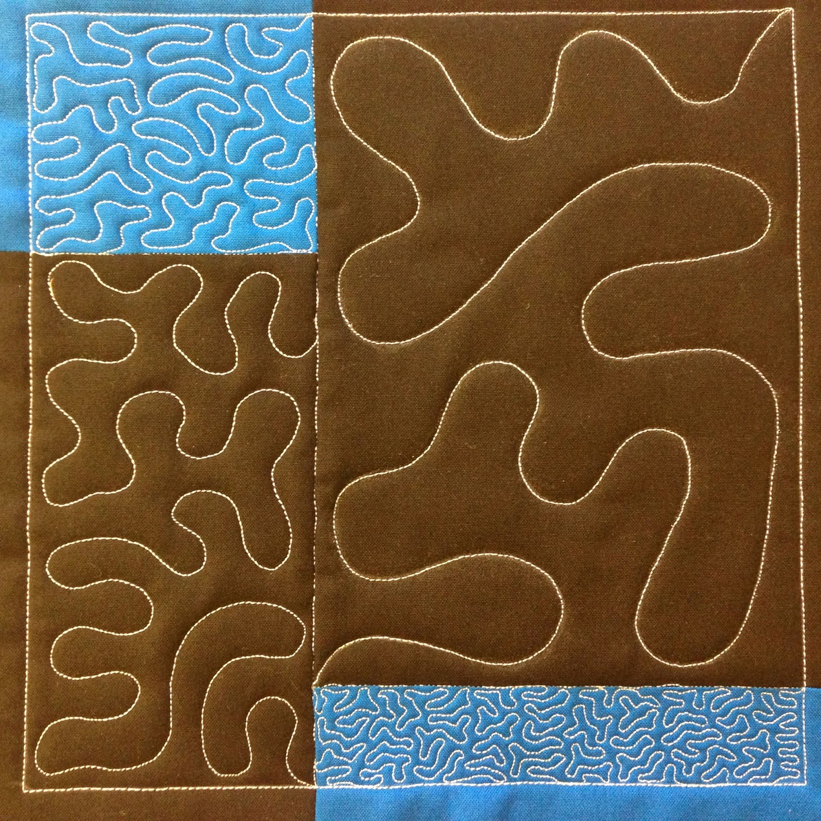 free motion quilting | Leah Day