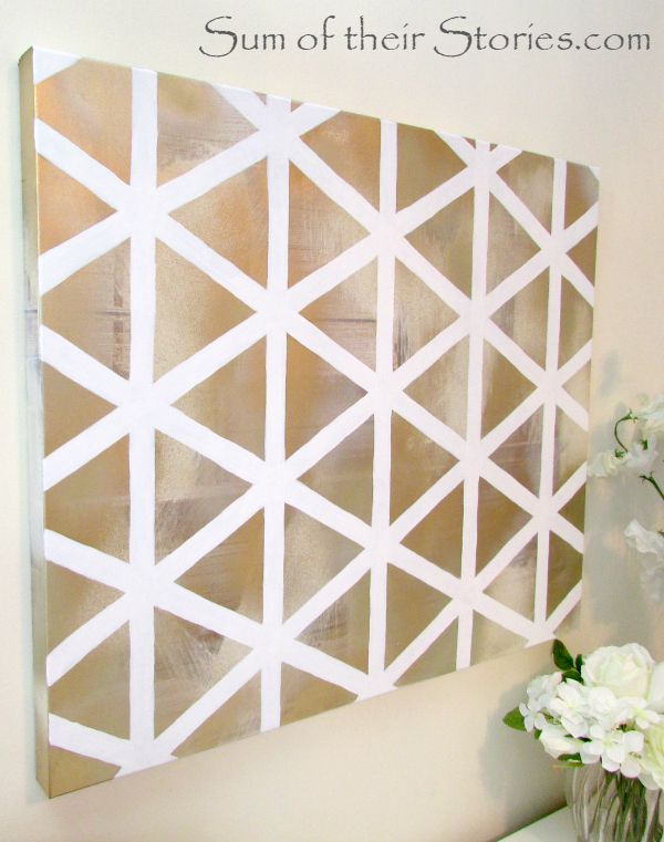 Geometric Wall Art geometric diy art - sum of their stories Geometric Wall Art geometric diy art - sum of their stories