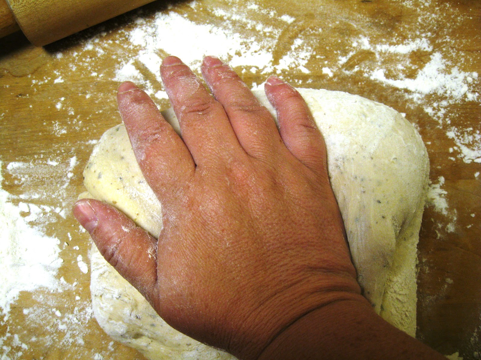 TIP GARDEN Bread Machine Garlic Bread Pizza Dough