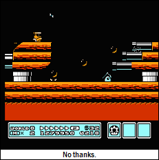 The P stands for 'Panic.' Airship Escape.