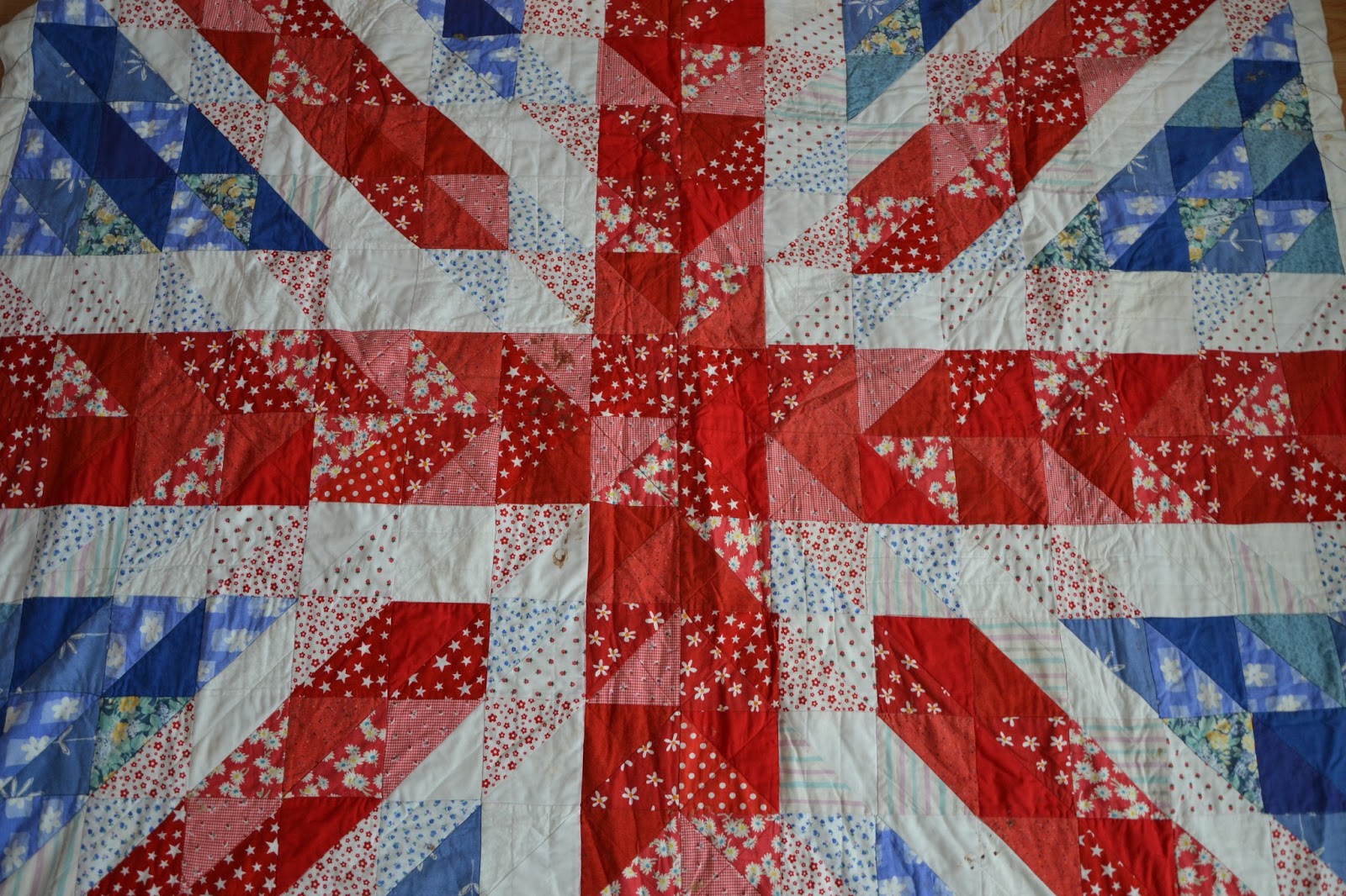 Tadpegs Union Flag Quilt