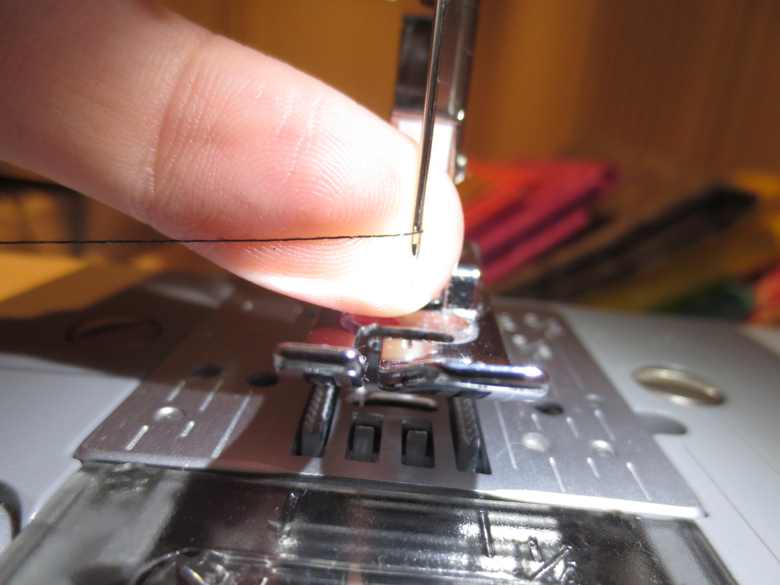 Skinny Budget Learn to Sew Pt 2 How to thread a bobbin & needle