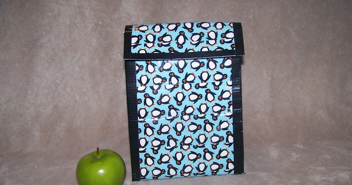 Making Cooley Stuff DIY Duct Tape Lunch Bag