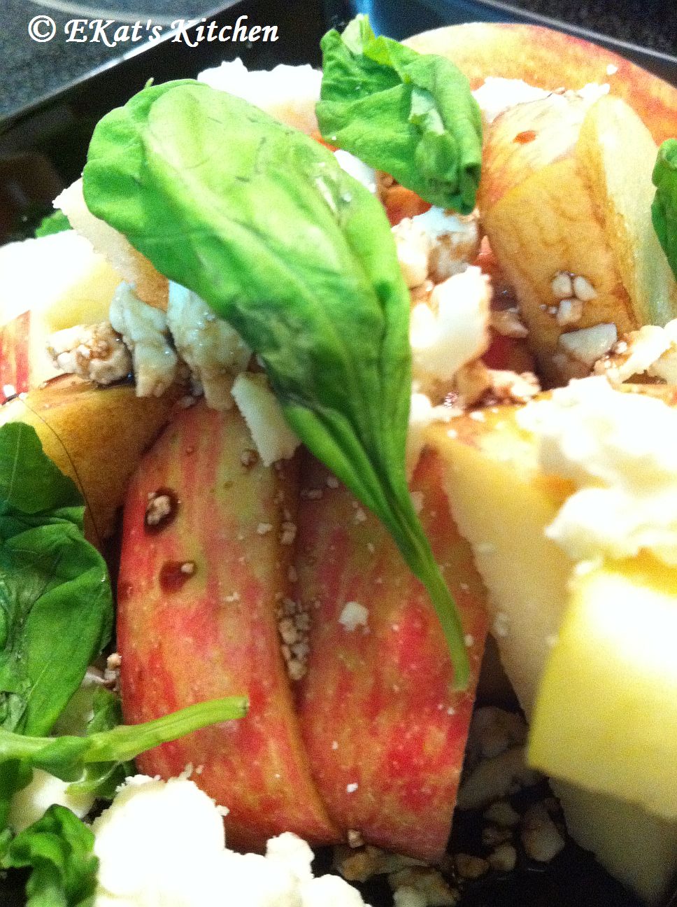 EKat's Kitchen Blue Cheese & Apple Salad Recipe