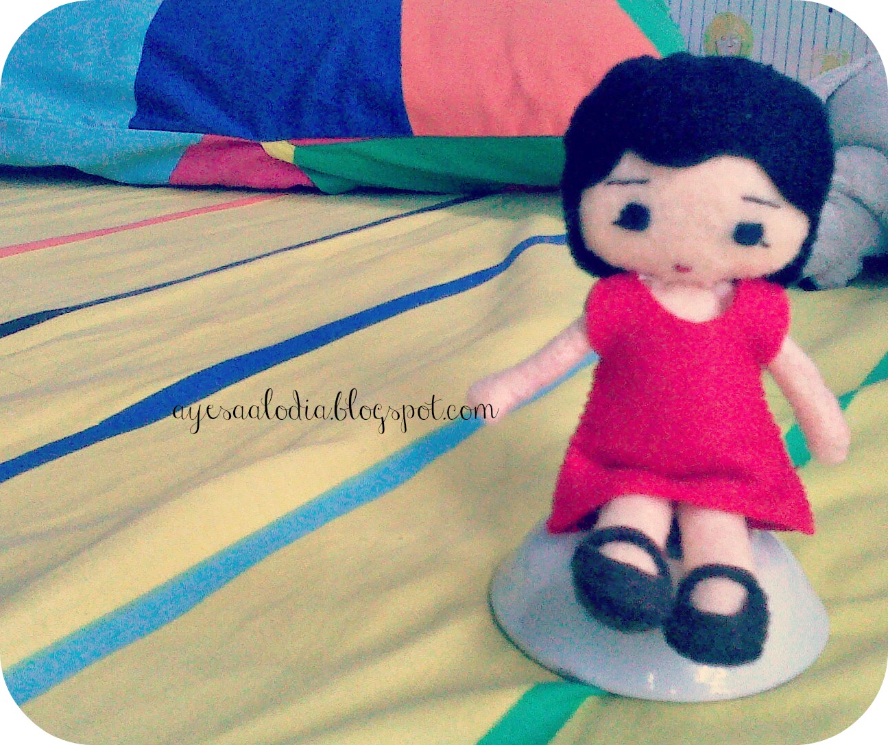 Boneka flanel selesai :)