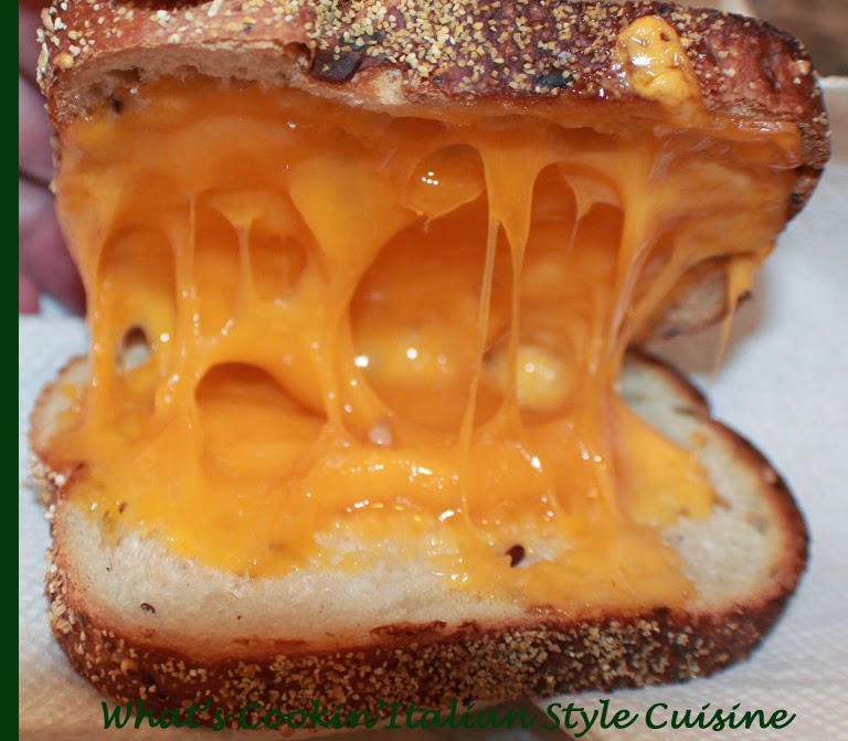 Homemade Grain Bread Grilled Cheese Recipe What's Cookin' Italian