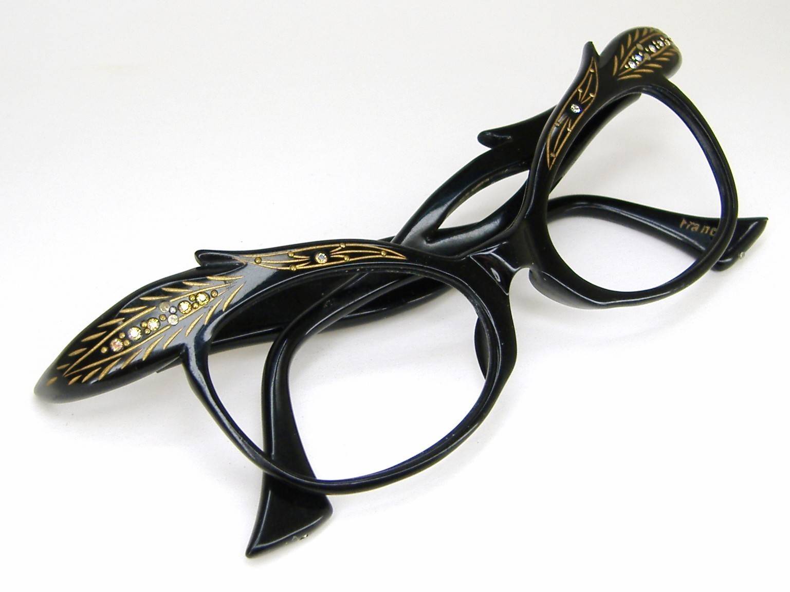 Miss Spectacles: Frame of the Day: 50s Wild Rhinestone ...