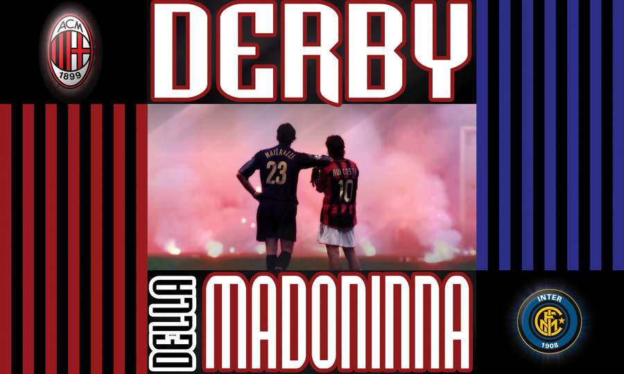 MILAN-INTER Derby San Siro: info Diretta Streaming gratis oggi 23 novembre 2014 1 Derby della Madonnina by kriollo