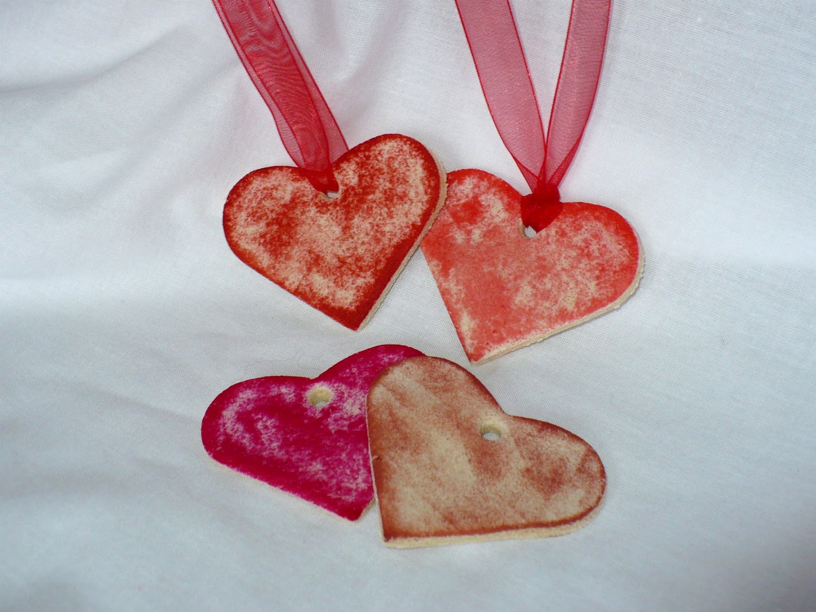 Salt Dough Valentines