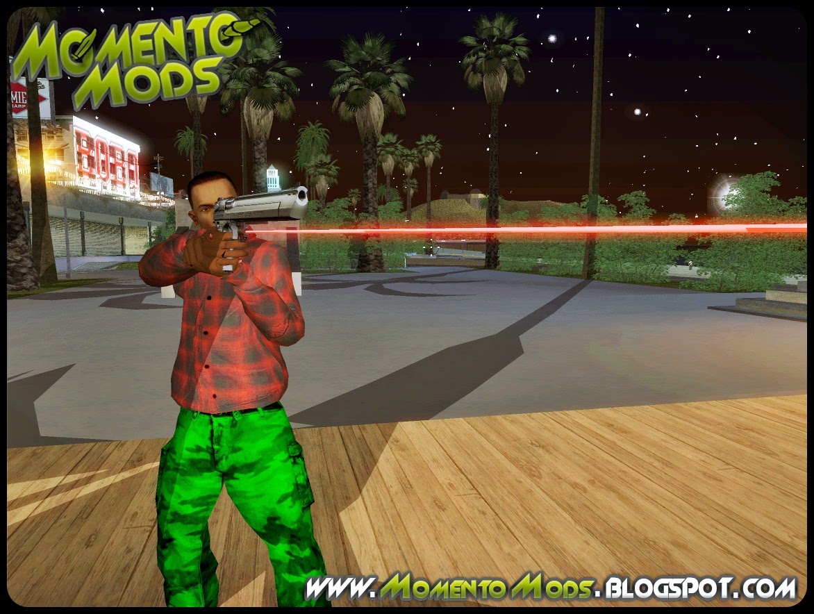 GTA SA Laser Weapons (Armas Com Laser) Momento Mods Mods Para GTA
