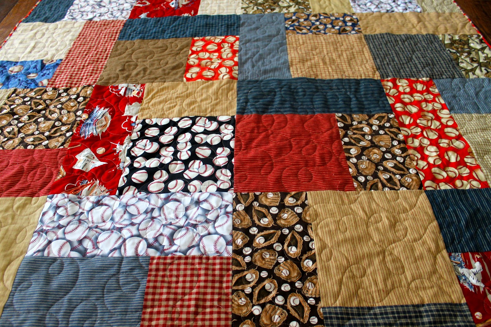 Latimer Lane Baseball Quilt 2