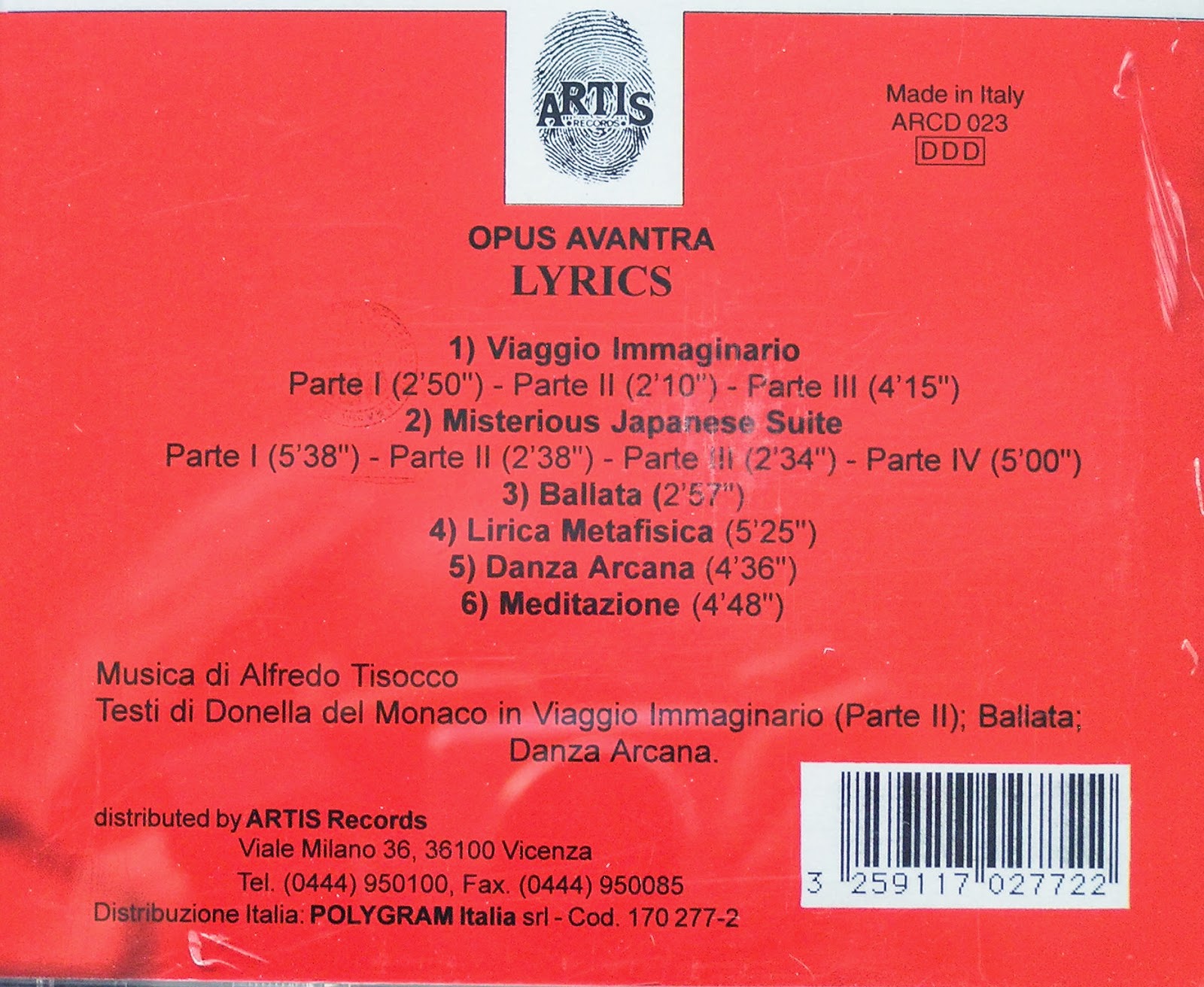 Opus Avantra - Strata Opus Avantra - Strata