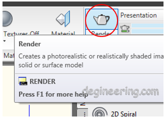 Gambar 06. Klik kiri render Gambar 06. Klik kiri render