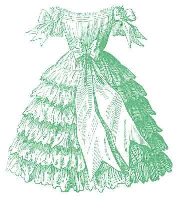 Victorian Fashion Children's Party Dresses  Godey's Ladies