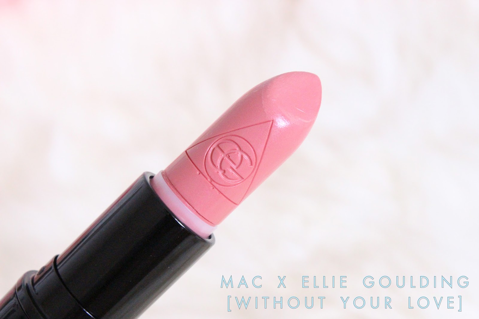 MAC X Ellie Goulding Lipstick in 'Without Your Love' and