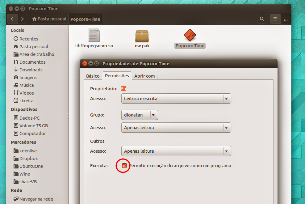 Configuação do PopCorn Time no Ubuntu popcorn-time-install-ubuntu