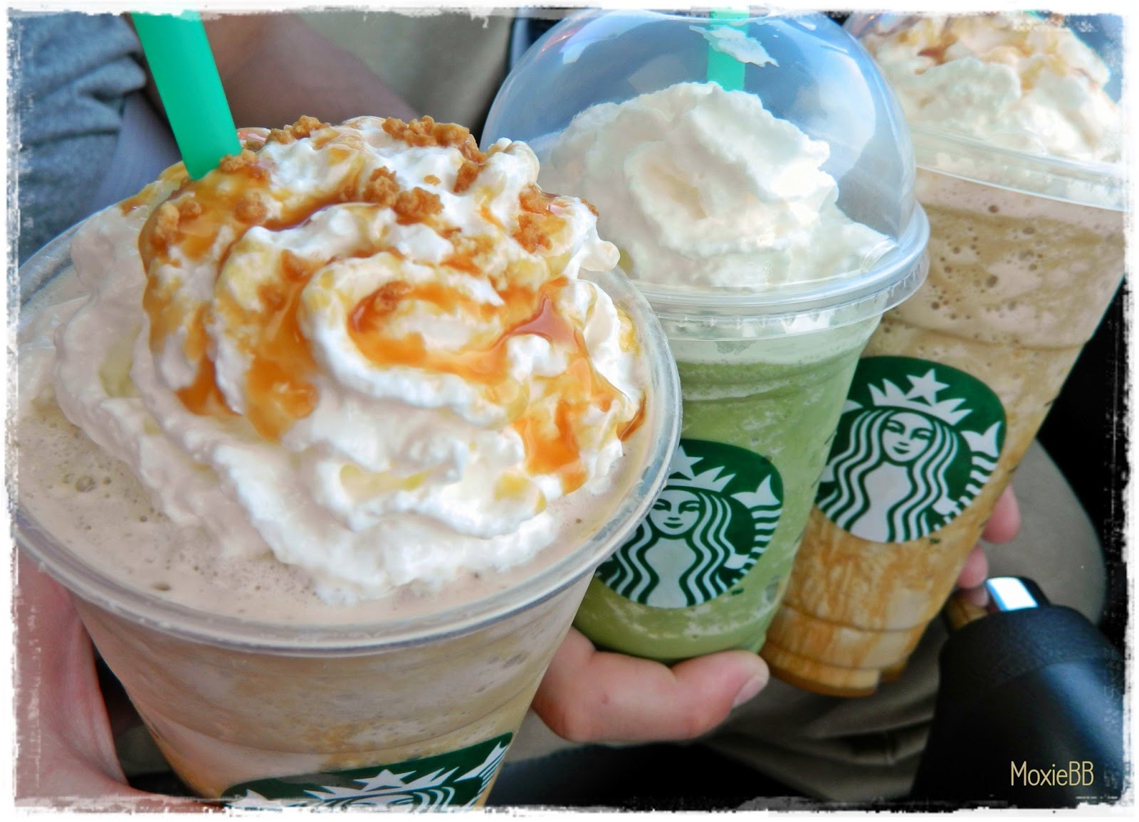 Starbucks Caramel Ribbon Crunch Frappuccino Review Starbucks Happy
