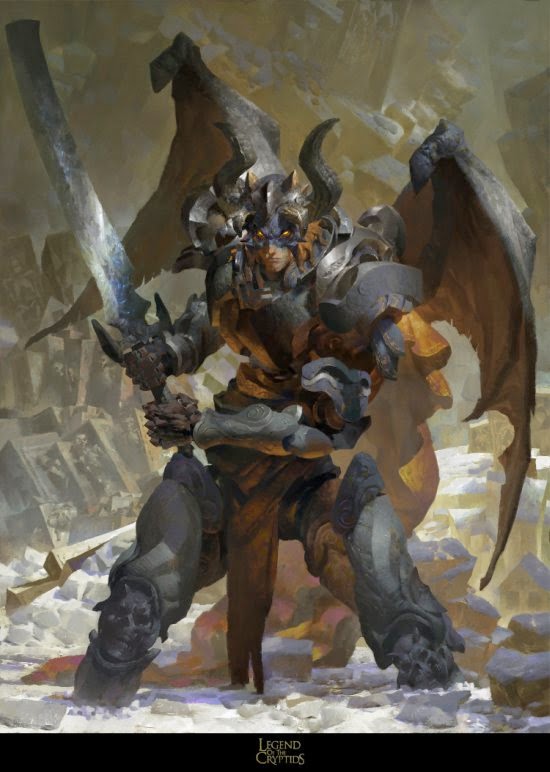 As incríveis ilustrações de fantasia com um toque oriental de Ruan Jia Ruan Jia deviantart ilustrações estilo oriental chinesa fantasia sombria games
