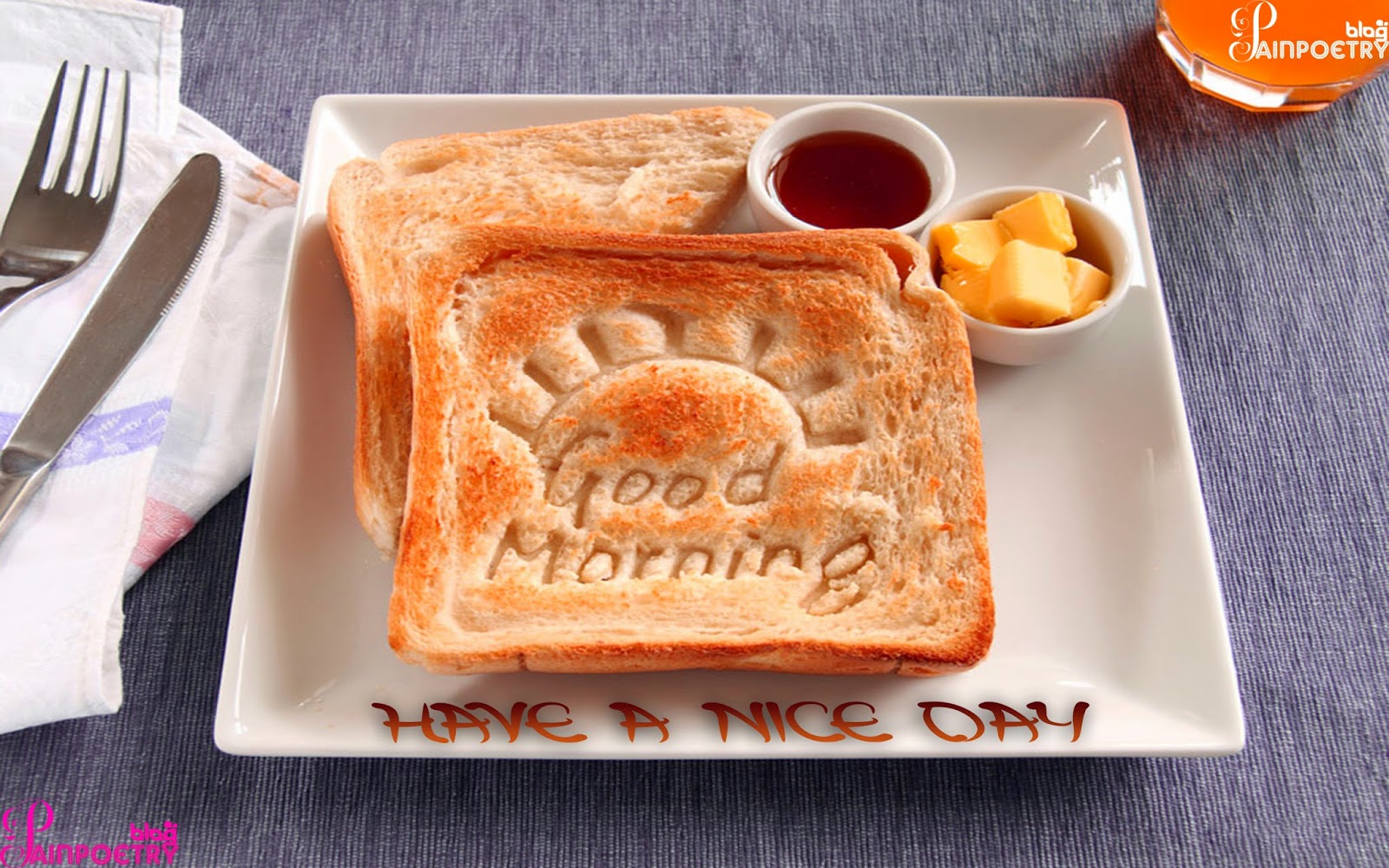 Good-Morning-With-Bread-In-The-Tray-With-Cofee-Near-Spoon-On-Paper-HD Good-Morning-With-Bread-In-The-Tray-With-Cofee-Near-Spoon-On-Paper-HD